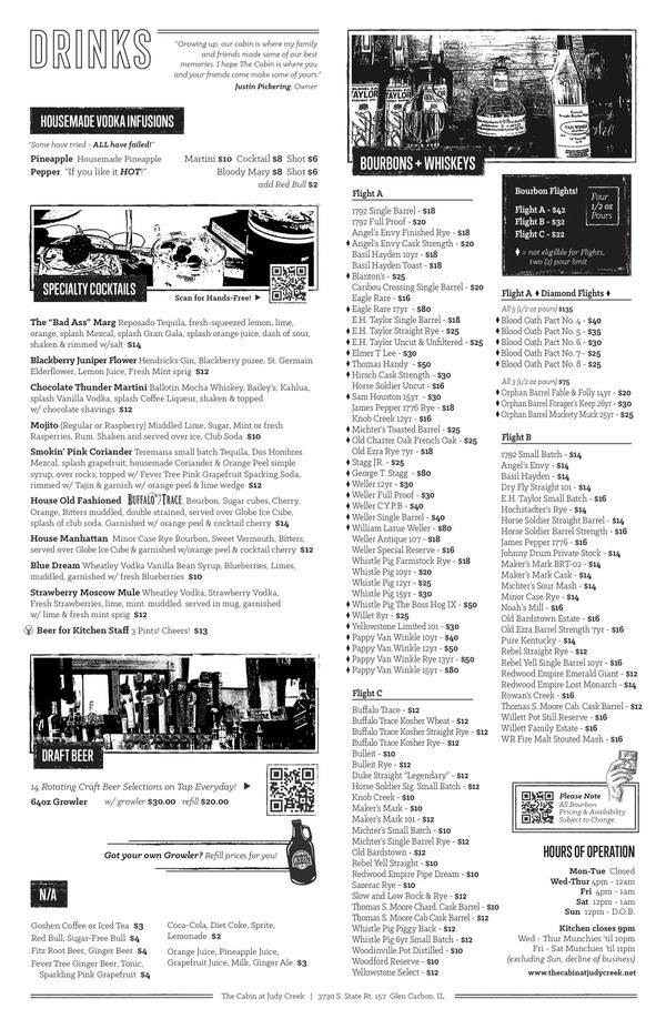 The Cabin at Judy Creek