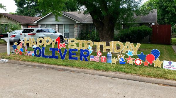 Lawn Pops - Yard Signs - Houston, Texas