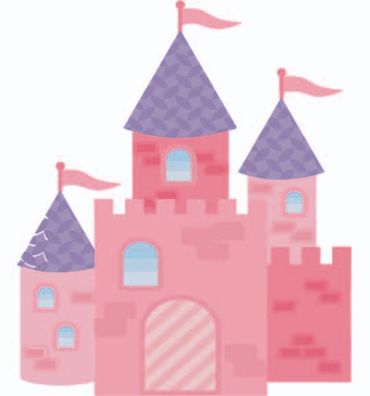 Princess castle yard sign