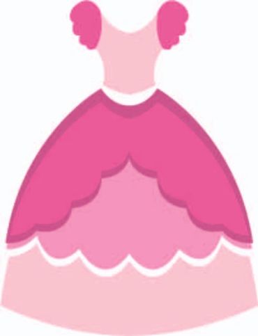 Princess dress yard sign