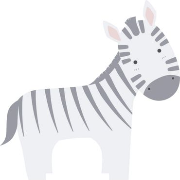 Zebra yard sign