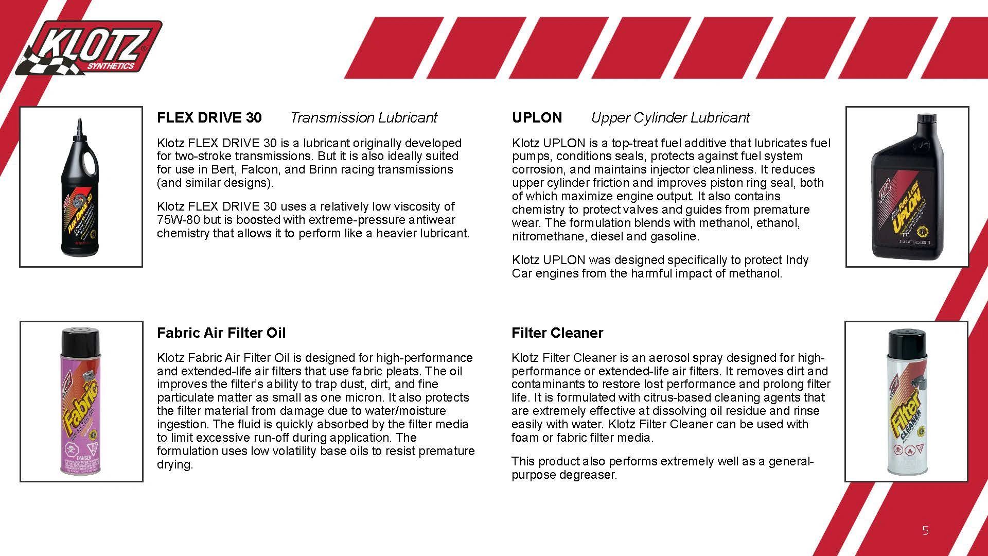 Klotz Filter Cleaner Klotz Filter Cleaner