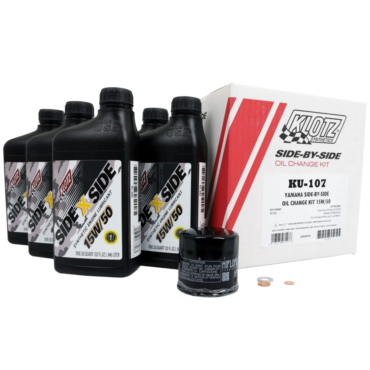 Yamaha YXZ1000R SideBySide Oil Change Kit