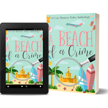 kindle and paperback of A Beach of a Crime