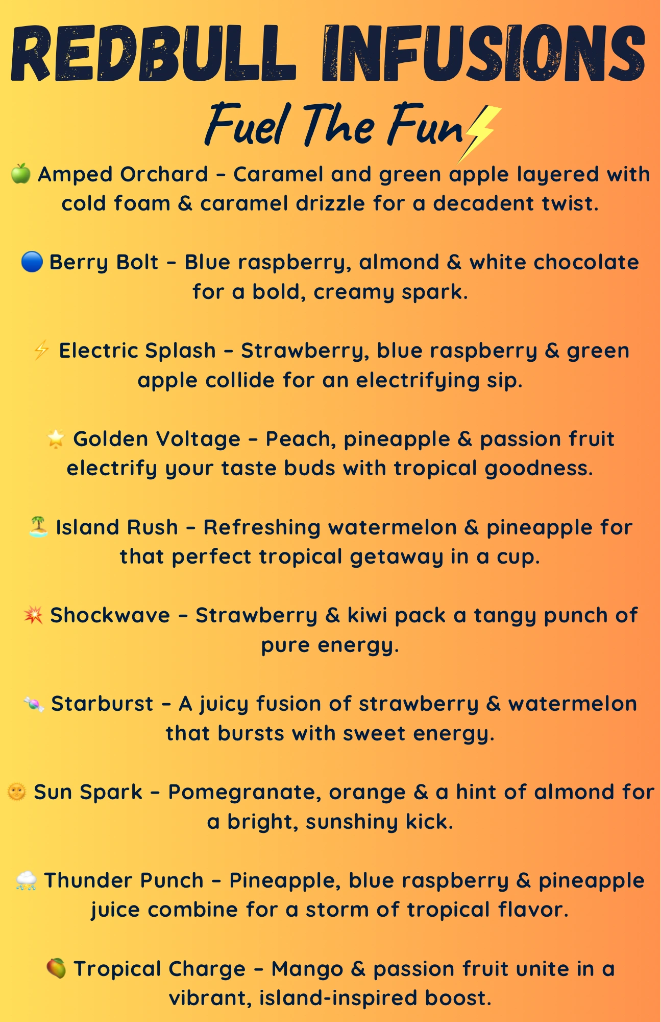 Redbull Infusions