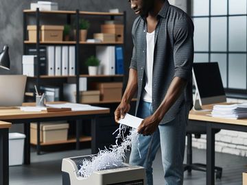 Shredding Files