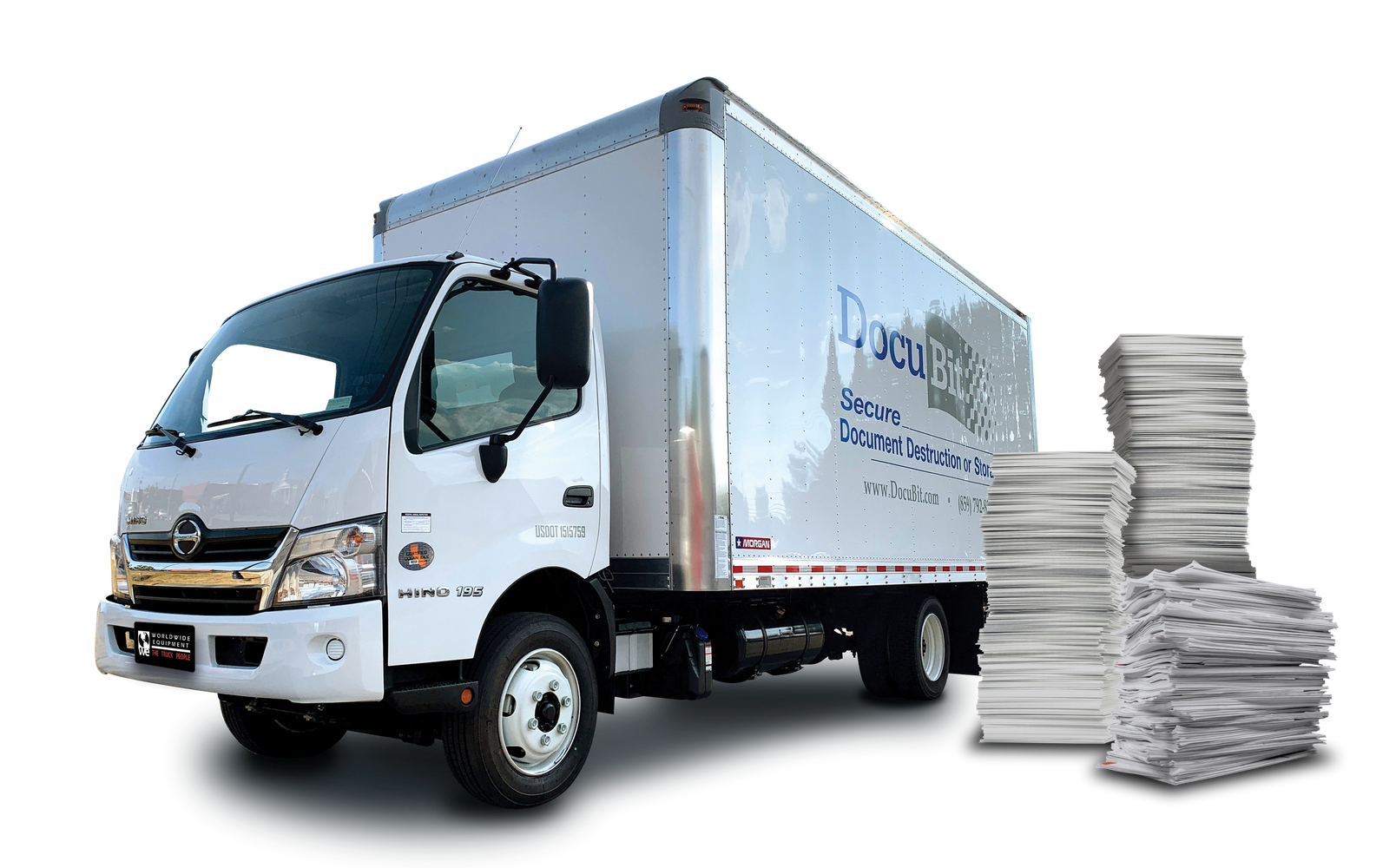 Paper Shredding Truck