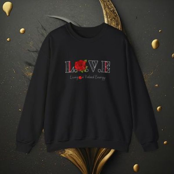 Living On Valued Energy Unisex Heavy Blend™ Crewneck Sweatshirt