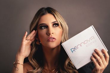 Sessão de fotos profissionais para divulgação nas redes sociais da área estética 