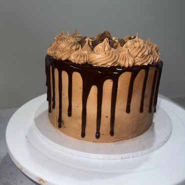 One of our 6" Nutella Celebration Cakes