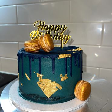 Cute little birthday cake for a special little boy!