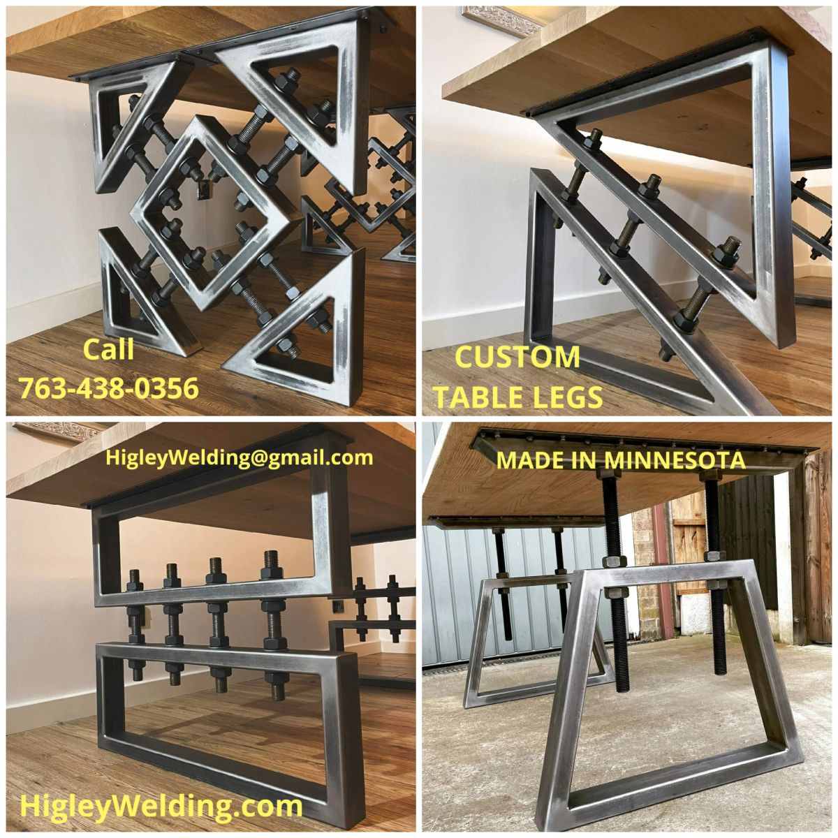 Industrial Table Legs