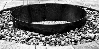 steel fire pit