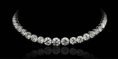 Tennis Necklace, Tennis Chain, Tennis Jewelry, Diamond Jewelry, Tennis Bracelet, Line necklace