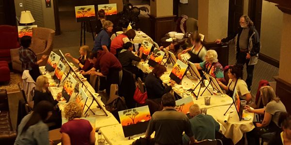 Picasso & Vino - Painting Classes, Paint and Sip