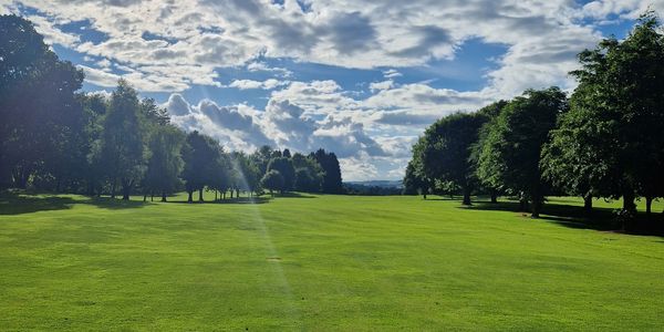 Hexham golf course fairway 