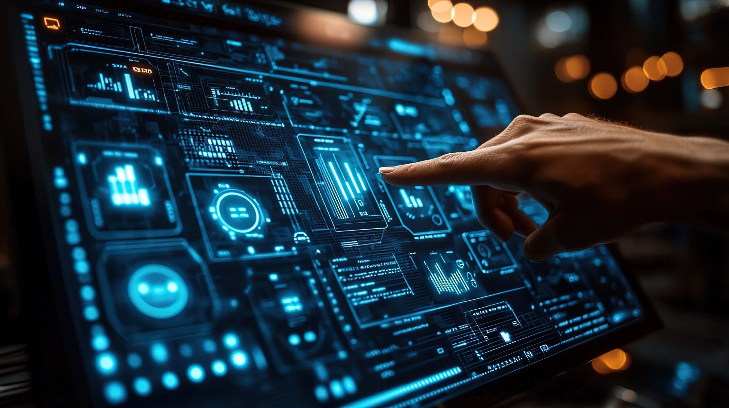 DataConcerto operational intelligence platform — real-time analytics dashboard