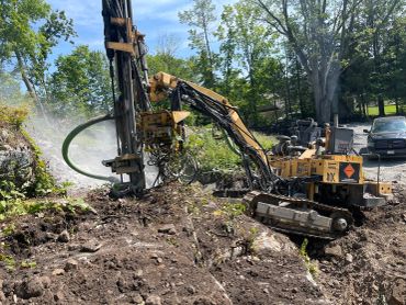 Rock drilling