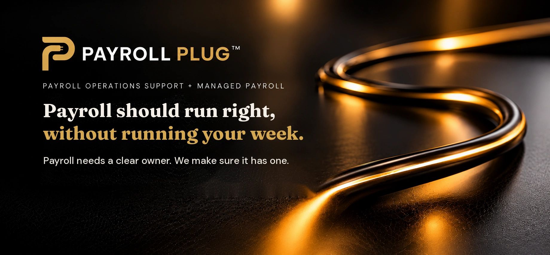 Payroll Plug: Payroll should run right, without running your week.
