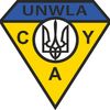 UNWLA logo with trident and letters.
