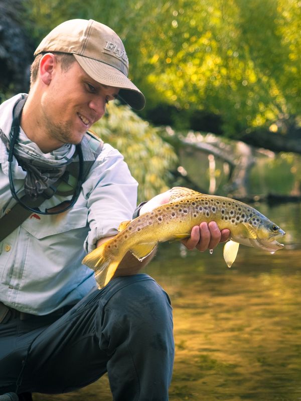 Guided fly fishing Victoria. Trout fishing