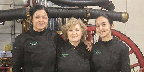 From left to right
Meegs Hughes, Karen Jordan, Lexi Hughes