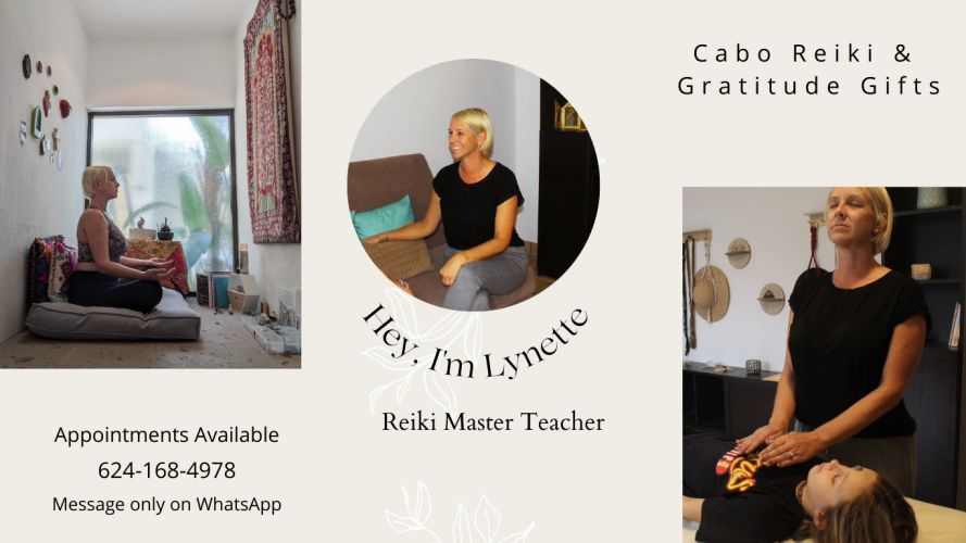 Lynette offers Reiki sessions filled with love and compassion. Appointments scheduled via WhatsApp.