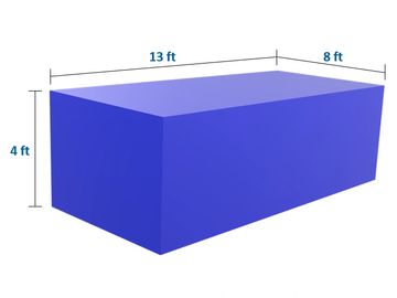 This dumpster container can fit 6 truckloads of junk, debris, waste from your demolition project.