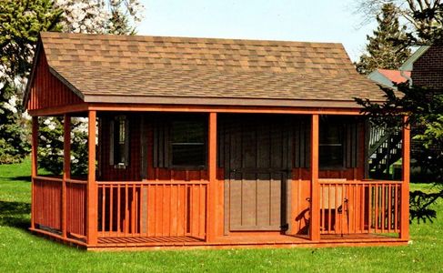 Cabin w/wrap around porch