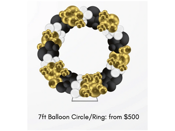 Circle Ring with Balloons