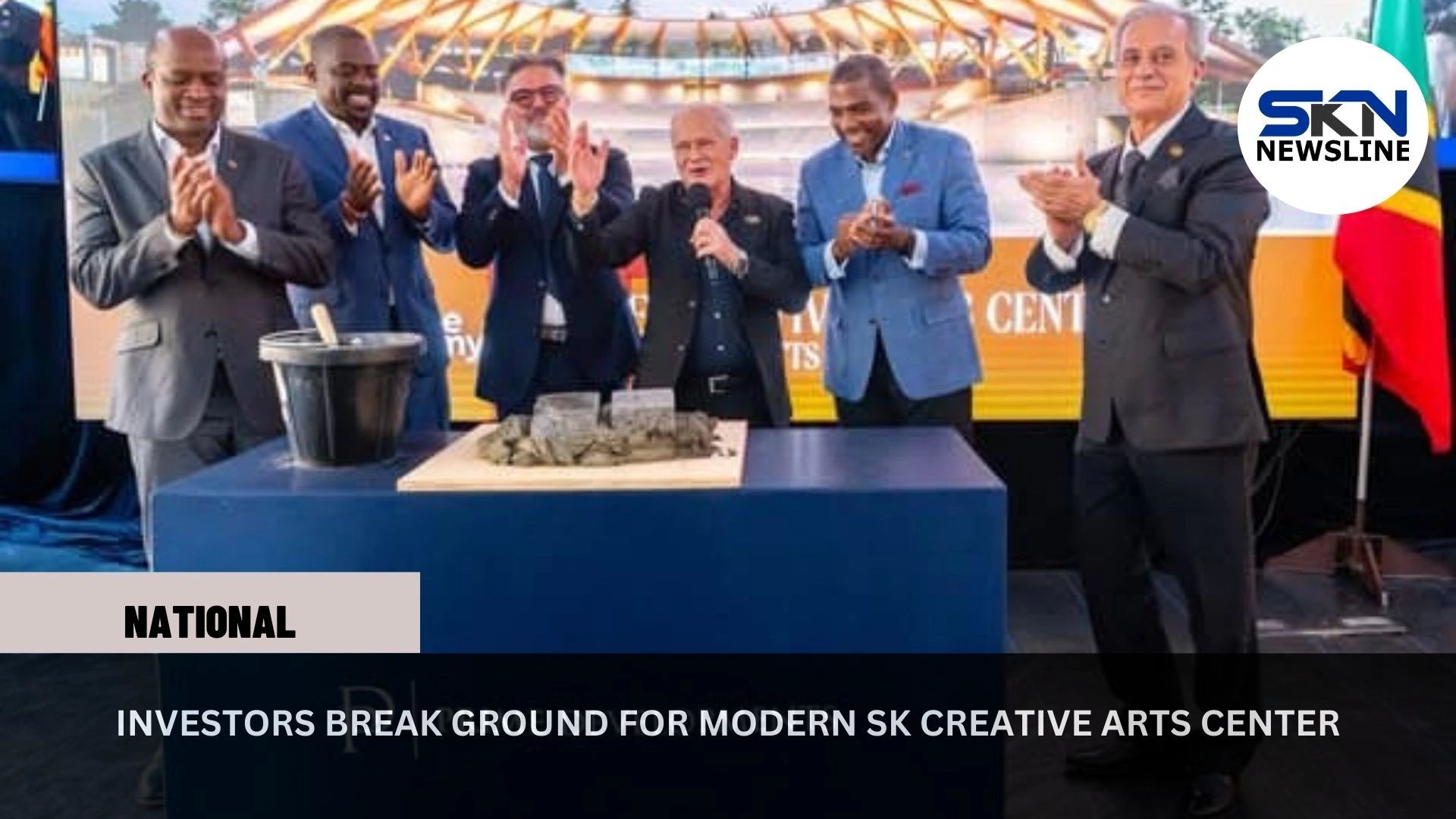 INVESTORS BREAK GROUND FOR MODERN SK CREATIVE ARTS CENTER