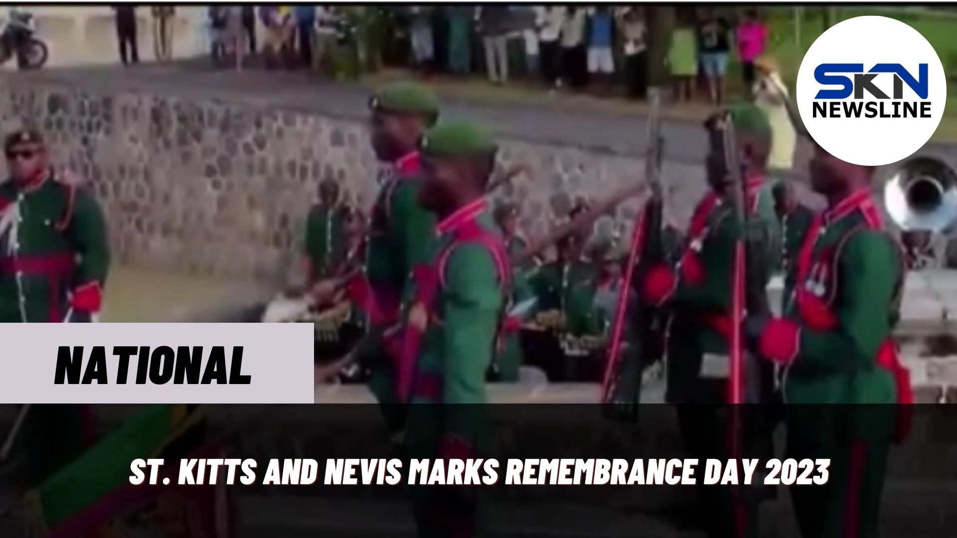 ST. KITTS AND NEVIS MARKS REMEMBRANCE DAY 2023