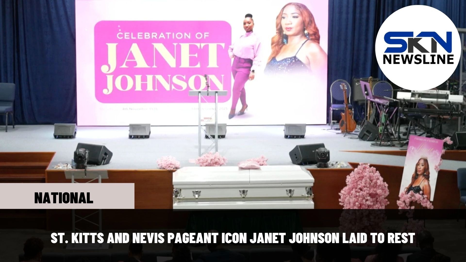 ST. KITTS AND NEVIS PAGEANT ICON JANET JOHNSON LAID TO REST