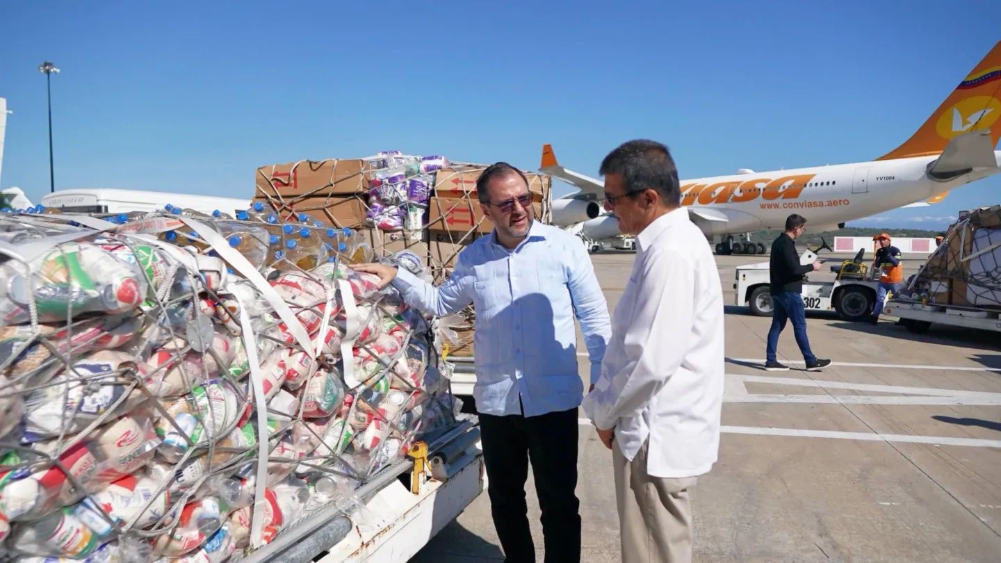 VENEZUELA SENDS HUMANITARIAN AID TO CUBA AND JAMAICA