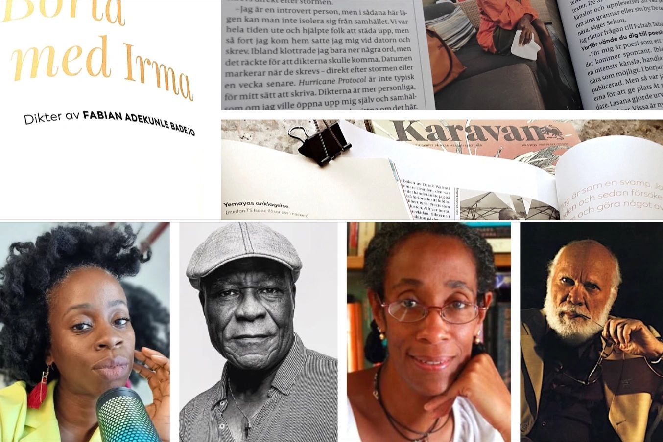 SWEDISH JOURNAL TRANSLATES CARIBBEAN HURRICANE POETS