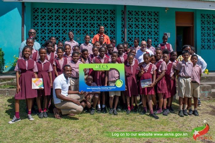OECS COMMISSION VISITS SCHOOLS IN ST. KITTS AND NEVIS