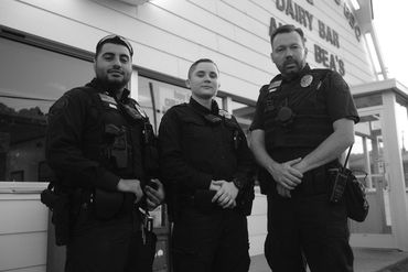 Police in Galax, VA © Matthias Lawetzky