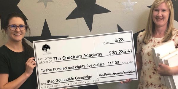 Donation from GoFundMe campaign