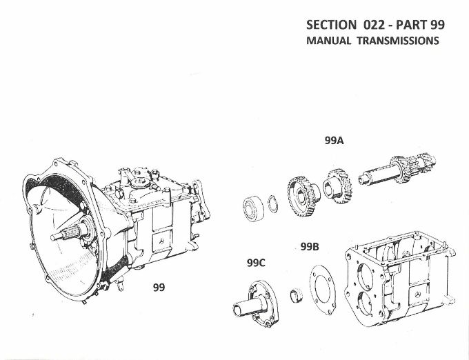 Mercedes Benz Parts Schematics