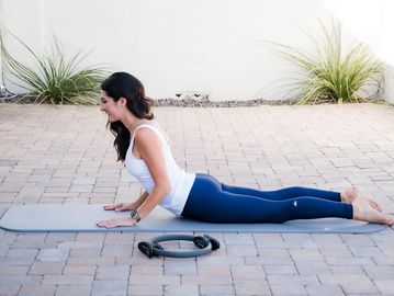   Pilates swan classical mat at home Pilates