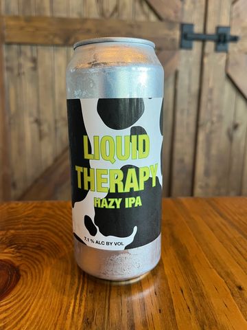 Can of Liquid Therapy beer