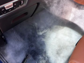 Steam Cleaning BMW