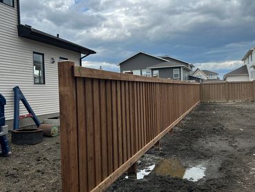 Full privacy pressure treated. 