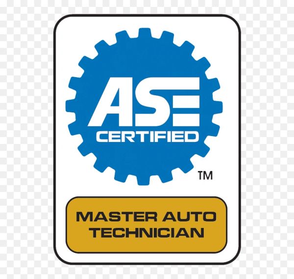 ASE Certified Master Auto Technician logo.