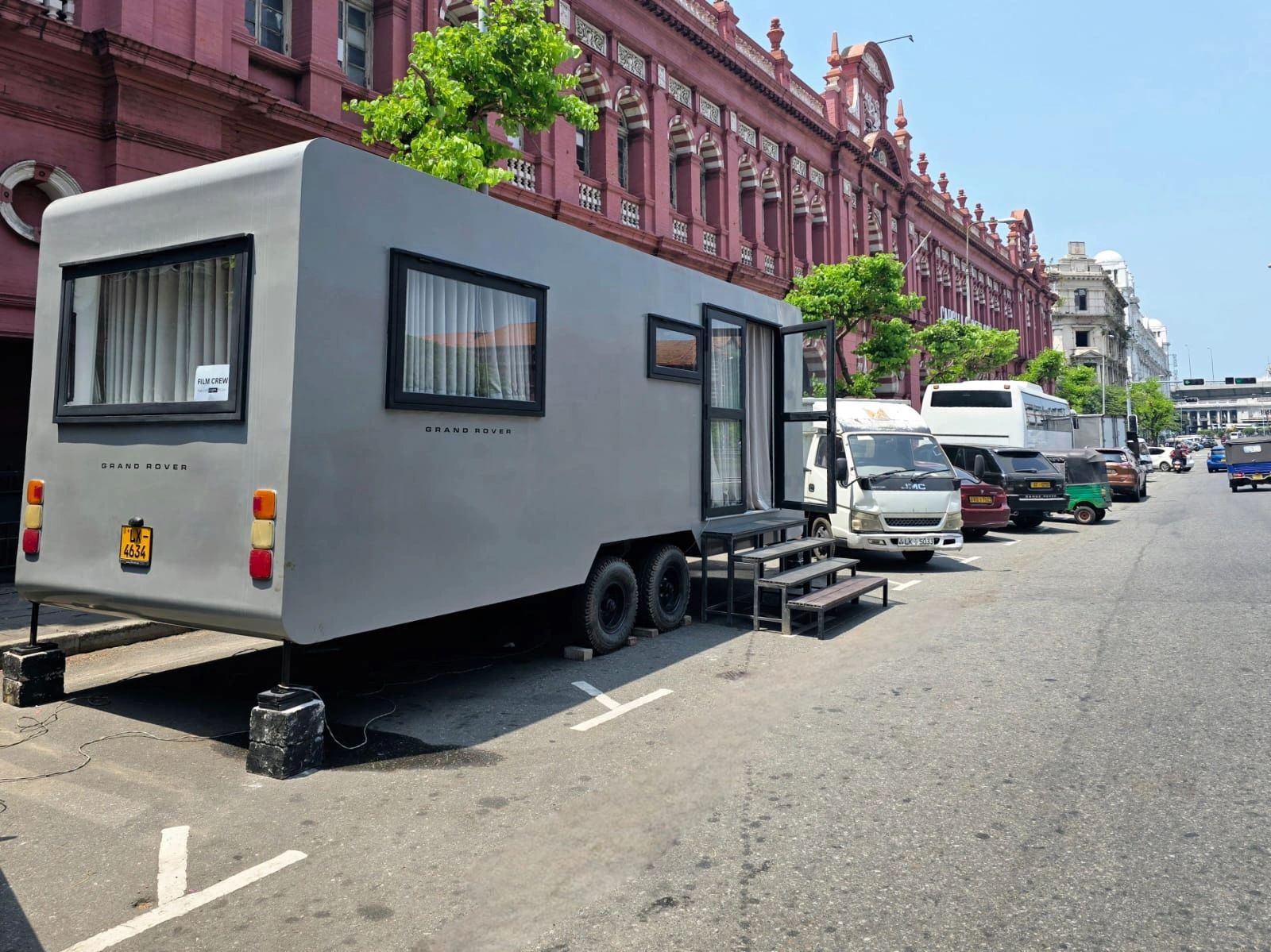 Grand Rover event caravan Sri Lanka