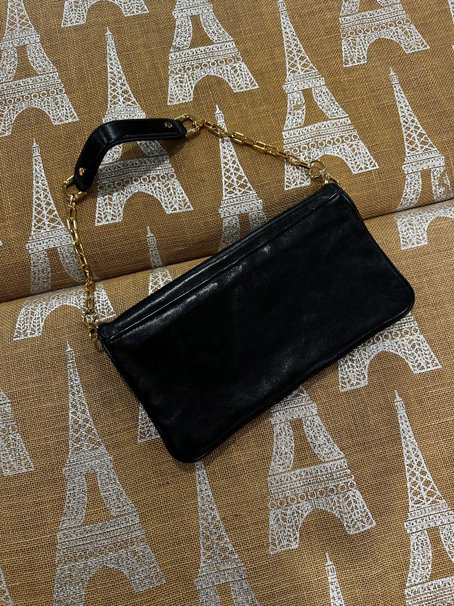 Tory Burch Black Purse - Gold Chain Strap