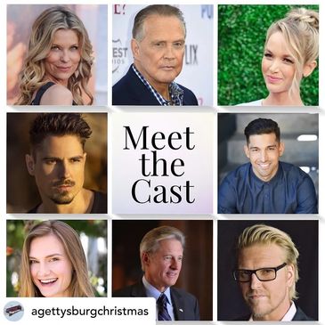 Meet the cast for the light hearted and fun holiday movie, A Gettysburg Christmas. 