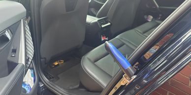 Entry/Exit: A Door Assist Handle is available to facilitate easier vehicle entry and exit for guests