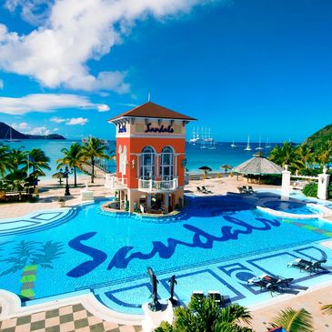 SANDALS ADULT ONLY ALL-INCLUSSIVE RESORTS