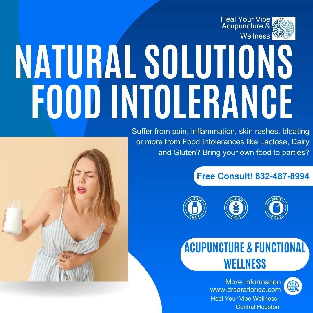 Can Acupuncture Help with Lactose Intolerance & Food Intolerance?